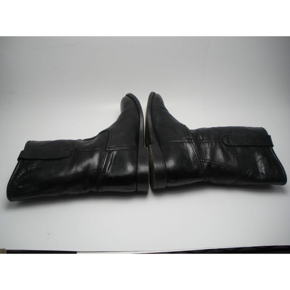 Woman’s Sz 10 Burberry Black Ankle Boots - Picture 6 of 15